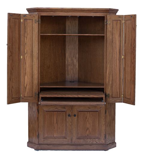 Witchcraft concealed corner armoire